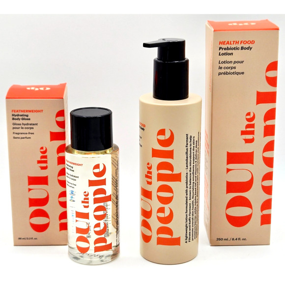 OUI the people Other - Oui the People Hydrating Body Gloss 3.3 oz No Box Prebiotic Body Lotion 8.4